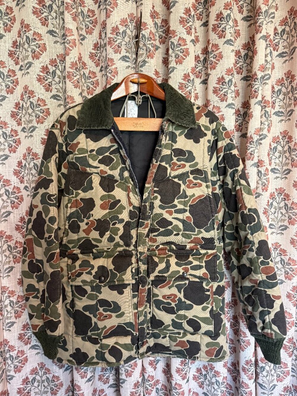 Men's Walls Blizzard Pruf Duck Camo Insulated Jacked Large